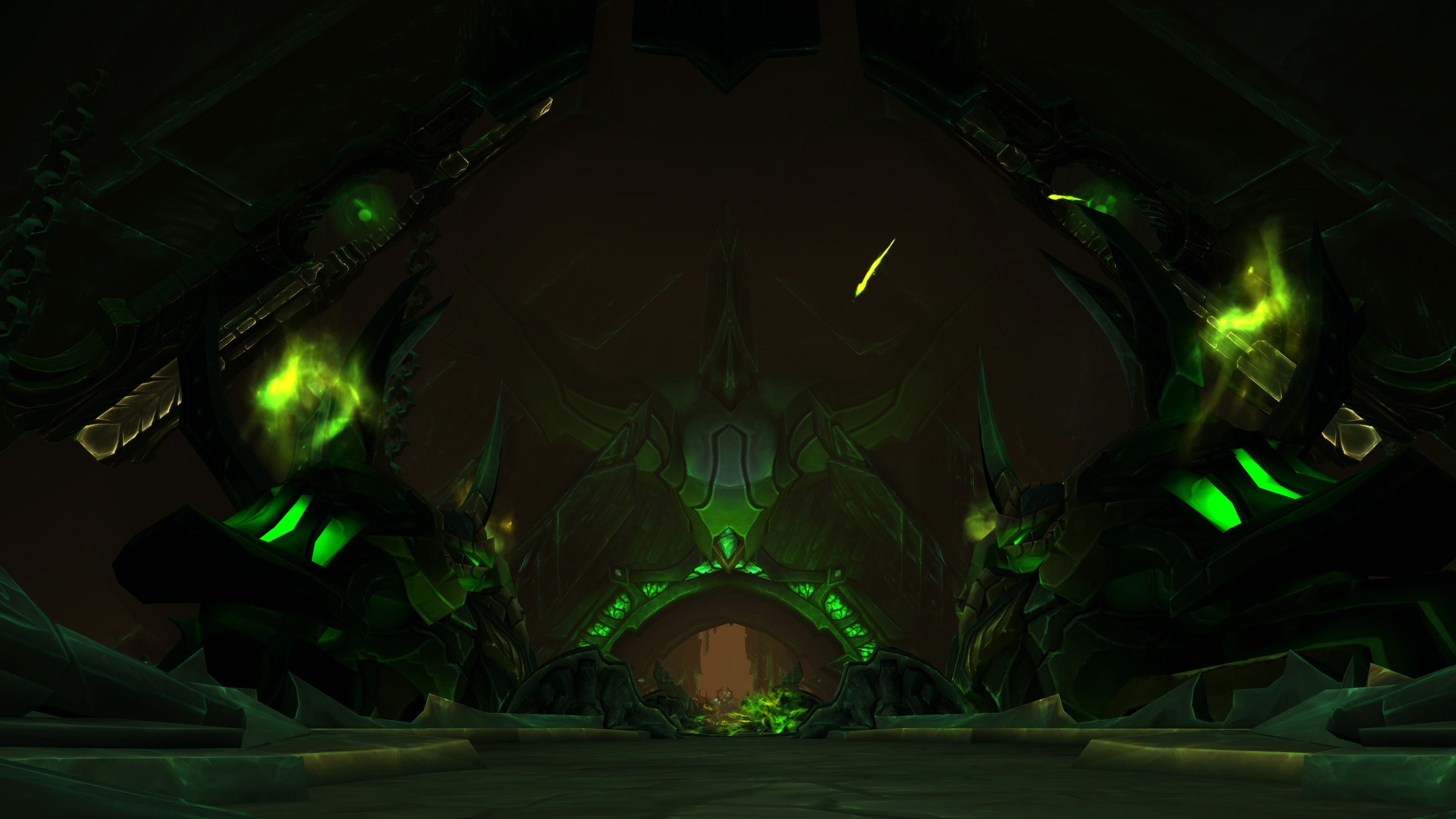 The Burning Throne at the heart of Argus