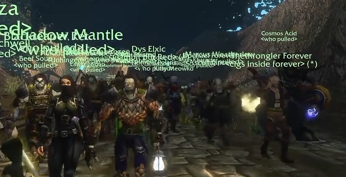 Horde players gather in footage from Savix’s WoW Forever beta video
