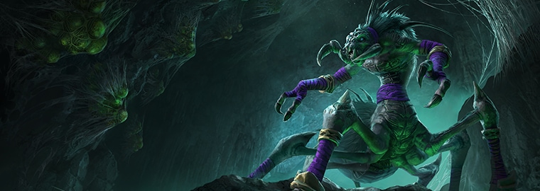 Undead forces reimagined for Warcraft III: Reforged